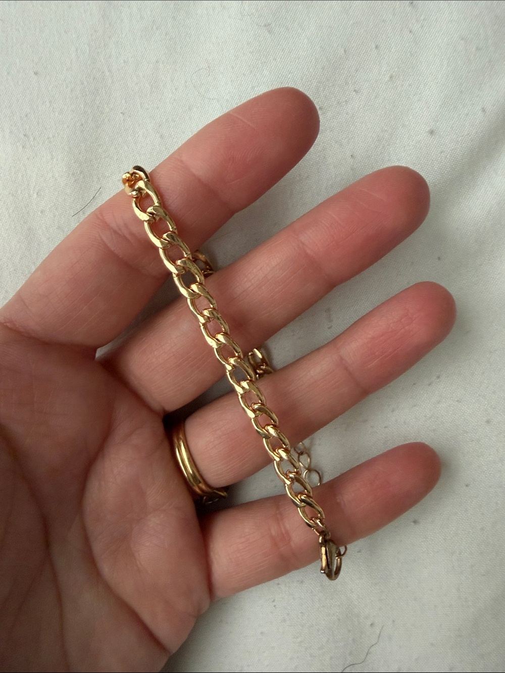 Gold Chain Bracelet